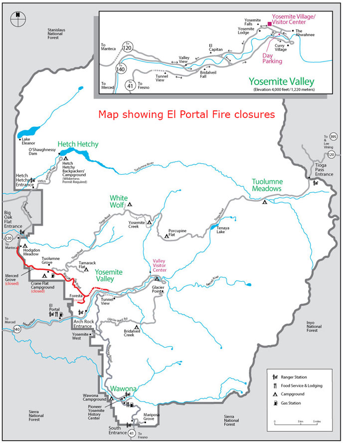 0730 El Portal Closures
